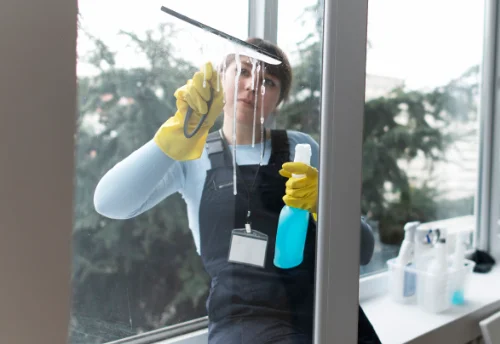 Nettoyage de vitres intérieures et extérieures à Sapois